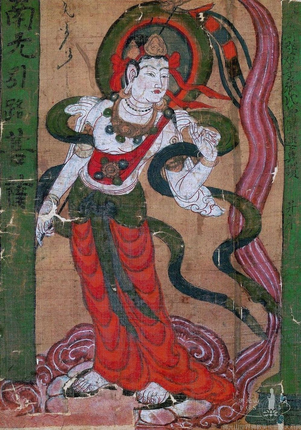 Mogao Cave 17: Ksitigarbha Bodhisattva and the Ten Kings of Hell
