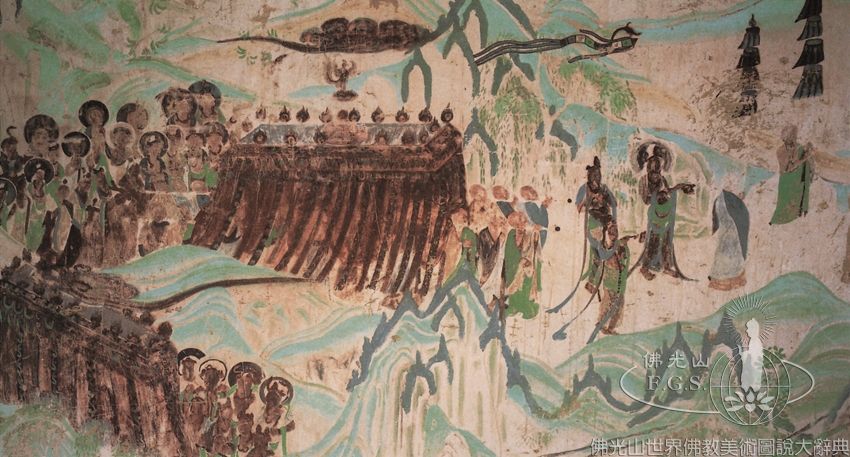 Mogao Cave 332: Illustration of the Mahaparinirvana Sutra