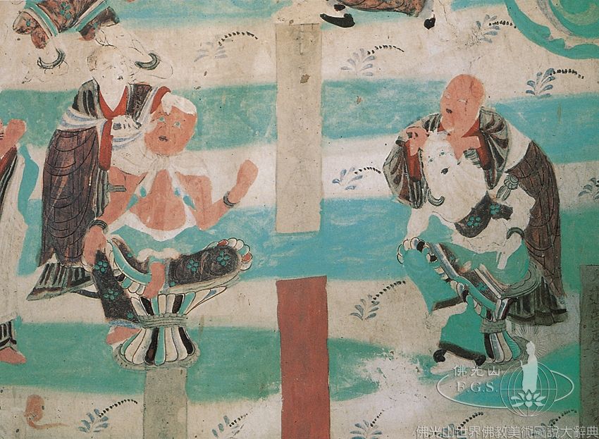Mogao Cave 130: Lady Wang as Donor