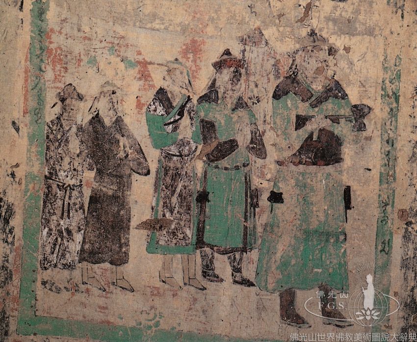 Mogao Cave 332: Donors