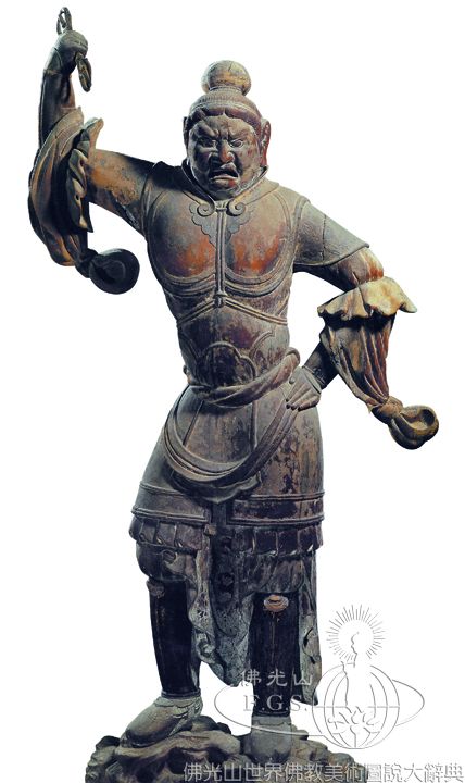 Toshodaiji Temple Golden Hall: Four Heavenly Kings