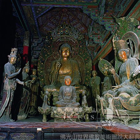 Huayan Lower Temple Bhagavad Sutra Hall Sculptures