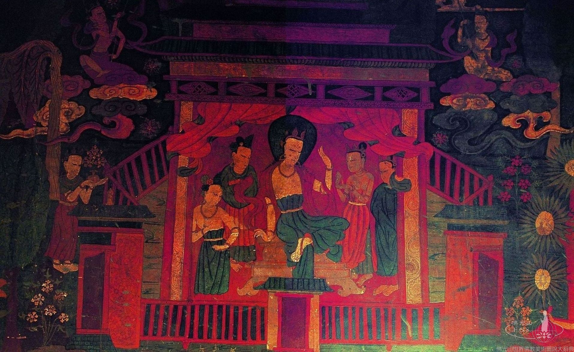 Palcho Monastery Central Hall: Life of the Buddha