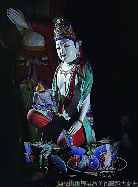 Wutaishan Foguang Temple East Hall: Bodhisattvas Making Offerings