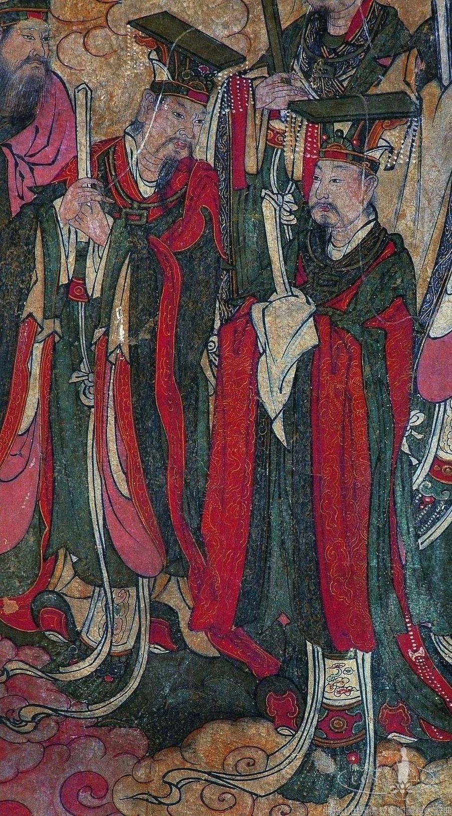 Zhaohua Temple Great Hero Hall: Water and Land Dharma Service Murals