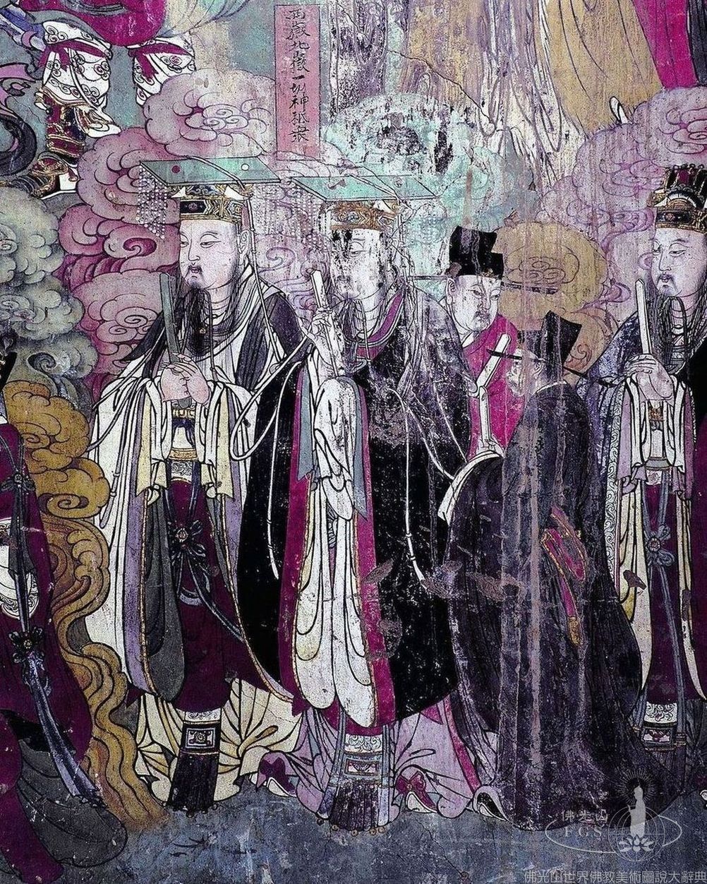 Gongzhu Temple Great Hero Hall: Water and Land Dharma Service Murals