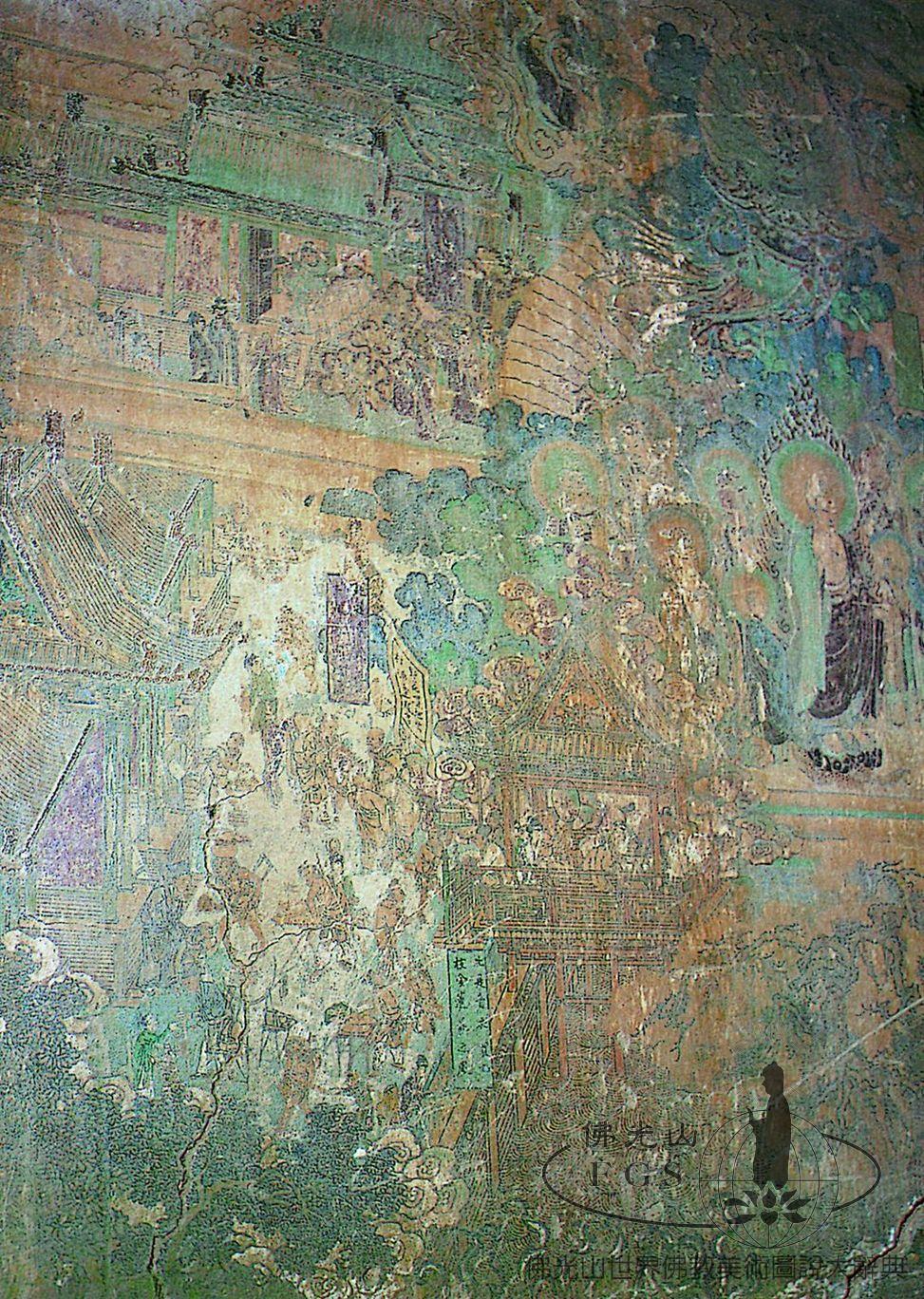 Wutaishan Yanshan Temple Manjusri Hall: Life of the Buddha