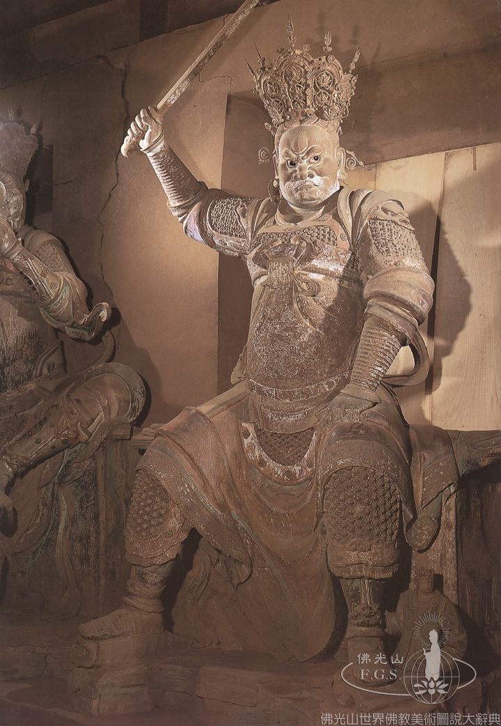 Shuanglin Temple Heavenly King Hall: Four Heavenly Kings