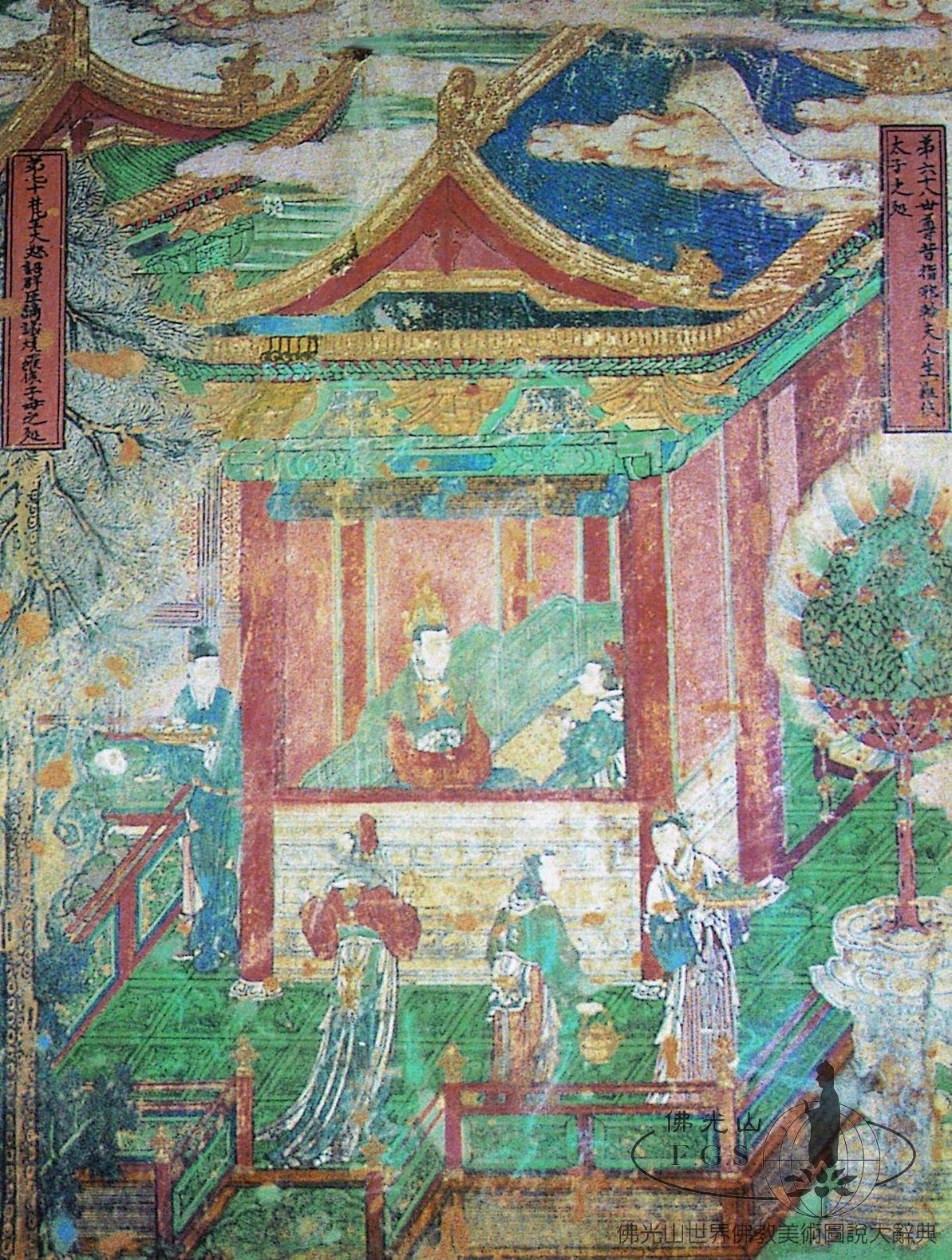 Duofu Temple Great Hero Hall: Life of the Buddha