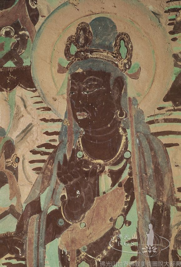 Mogao Cave 332: Amitabha Buddha and Fifty-Two Bodhisattvas