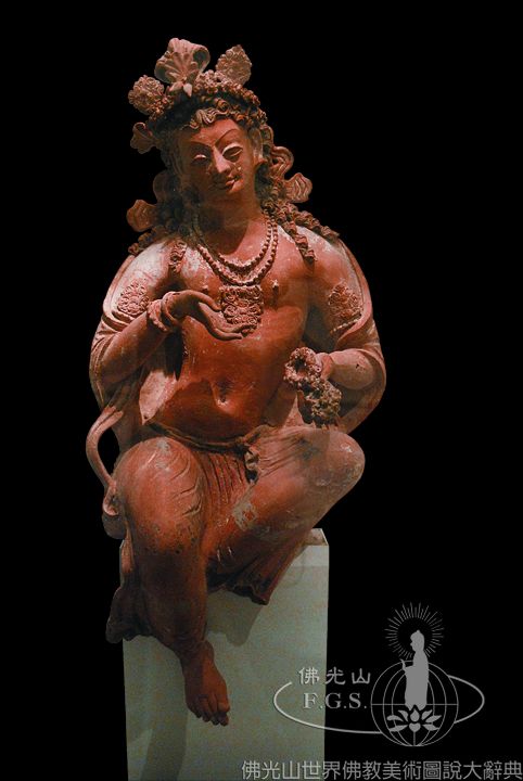 Fondukistan: Seated Bodhisattva