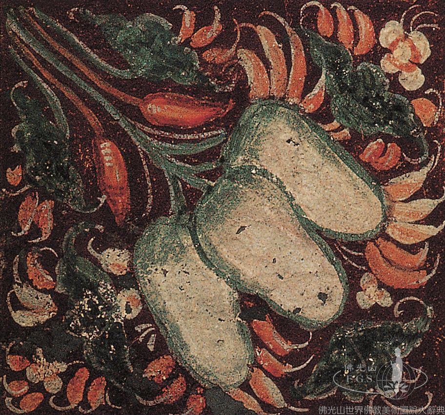 Ajanta Cave 1: Ceiling