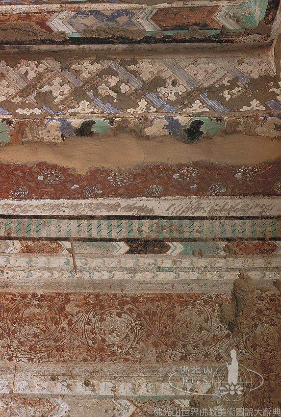 Kizil Cave 67: Patterns