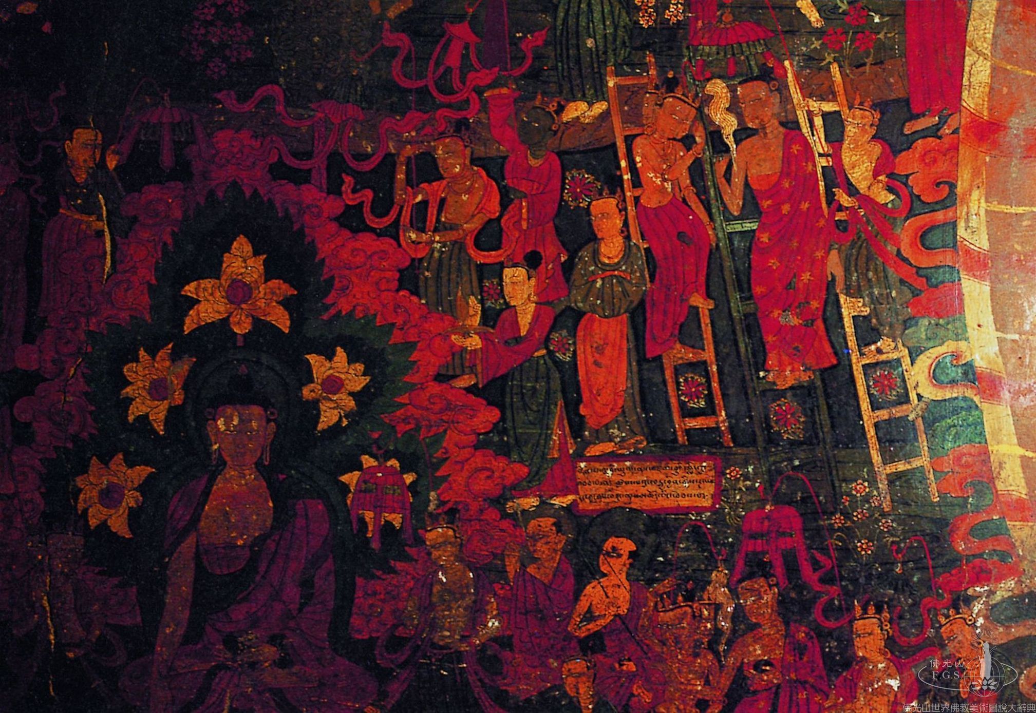 Palcho Monastery Central Hall: Life of the Buddha