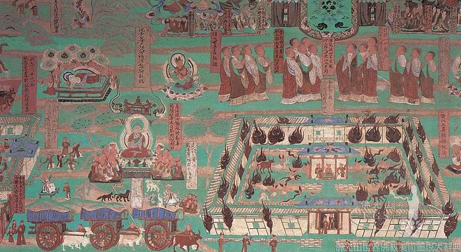 Mogao Cave 98: Illustration of the Lotus Sutra