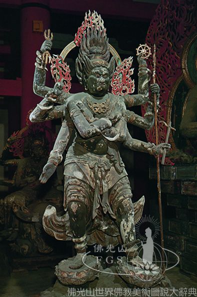 Toji Temple Lecture Hall: Five Wisdom Kings