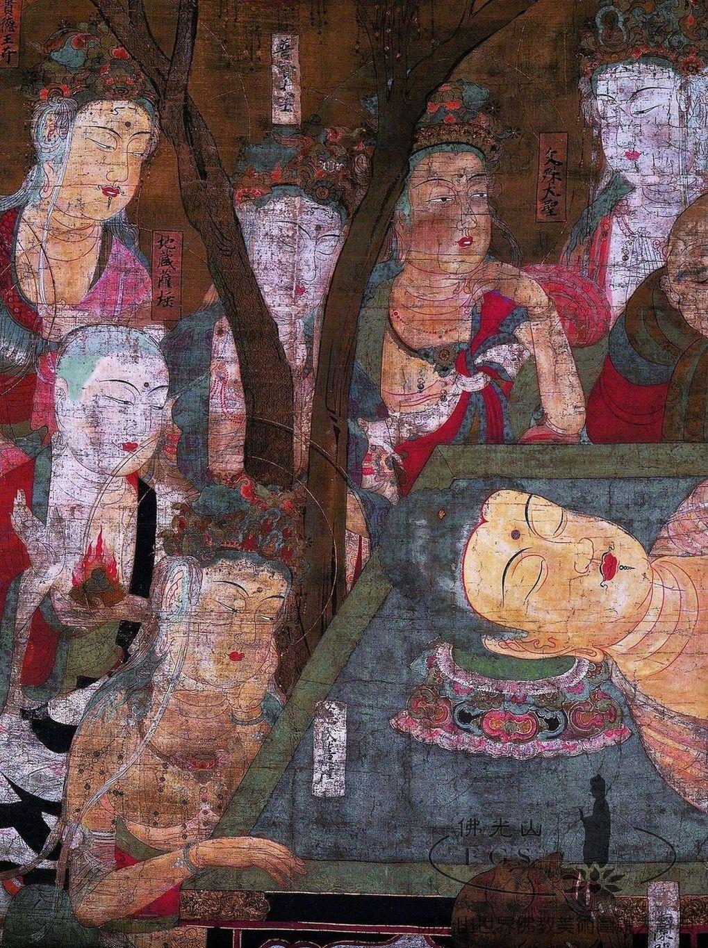 Kongobuji Temple: Life of the Buddha - Parinirvana