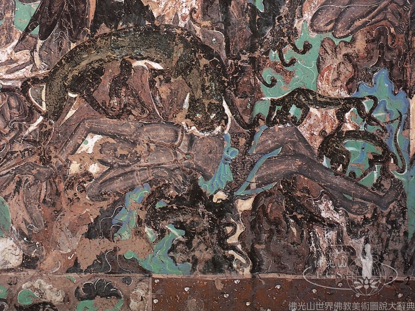 Mogao Cave 254: King Sibi Jataka