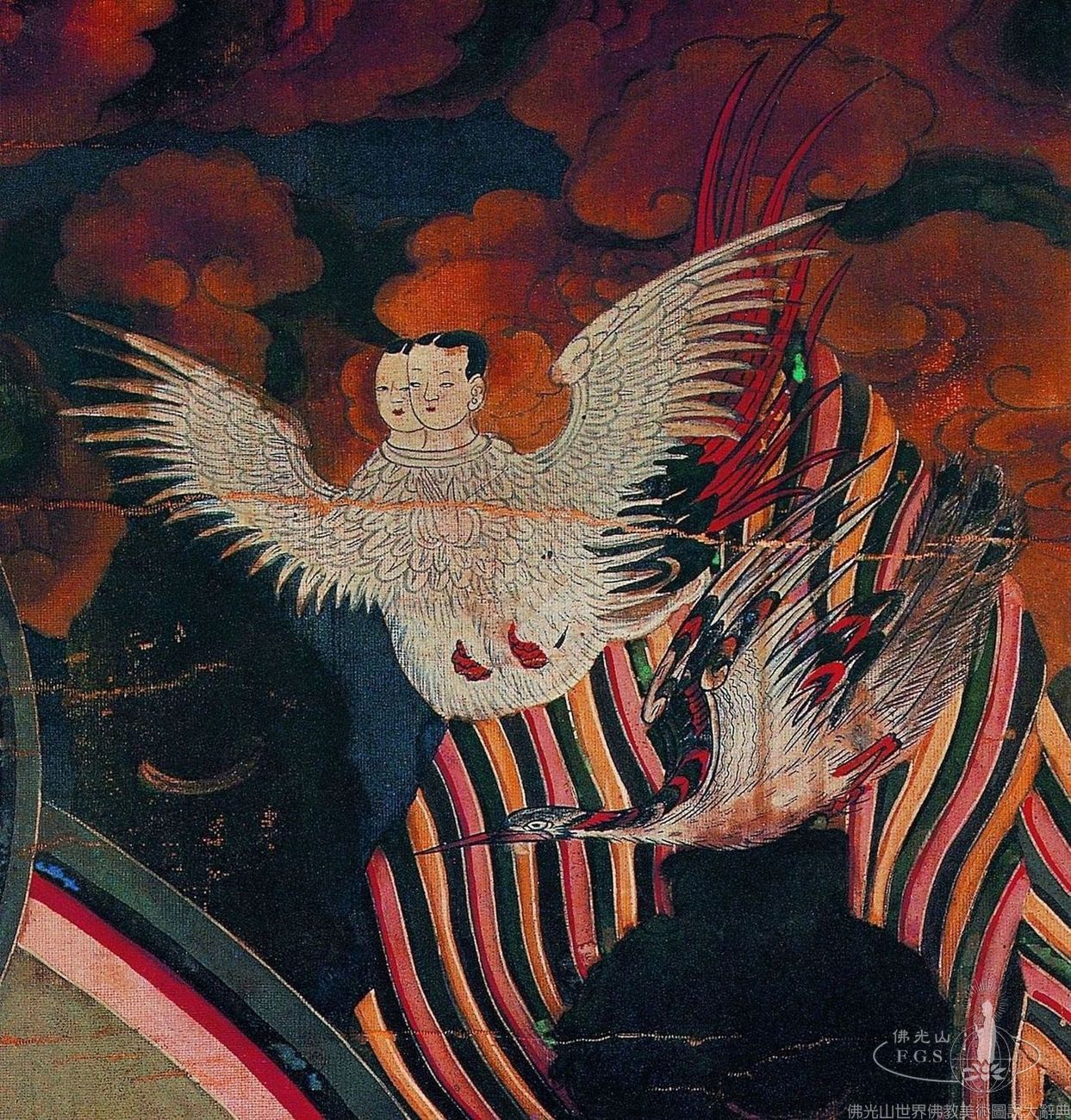 Donghwasa Temple Yeomburam Hermitage: Illustration of the Amitayurdhyana Sutra