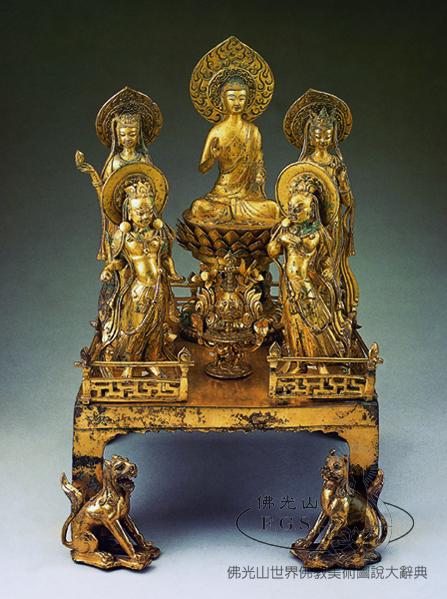 Xi 'an: Amitabha Buddha and Attendants