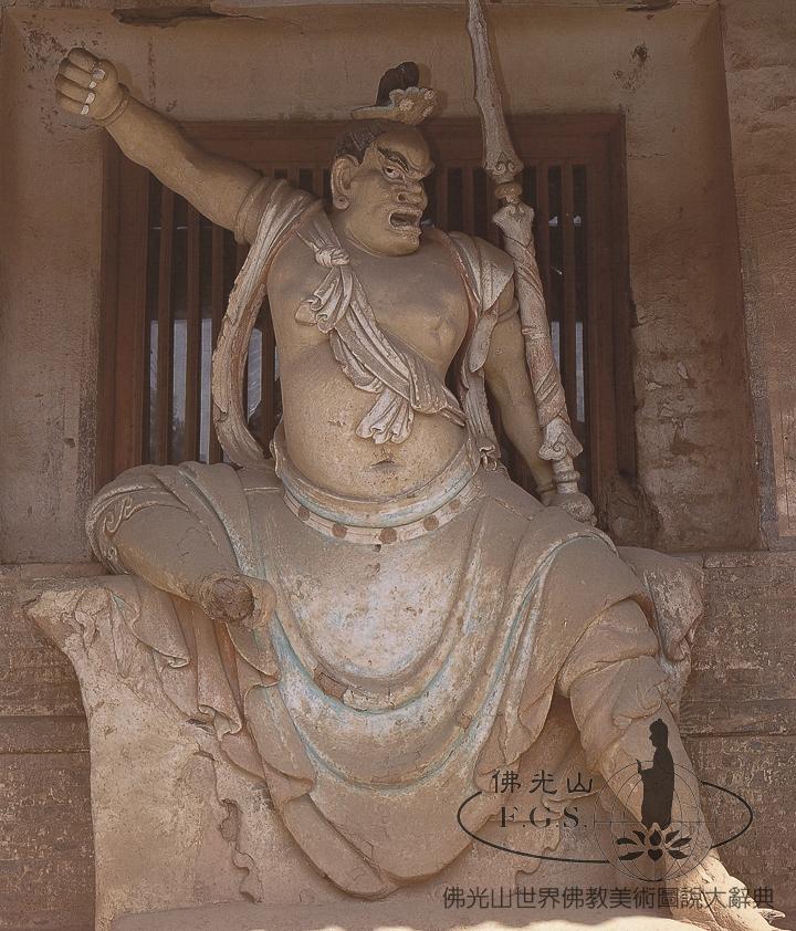 Shuanglin Temple Heavenly King Hall: Dharma Protectors