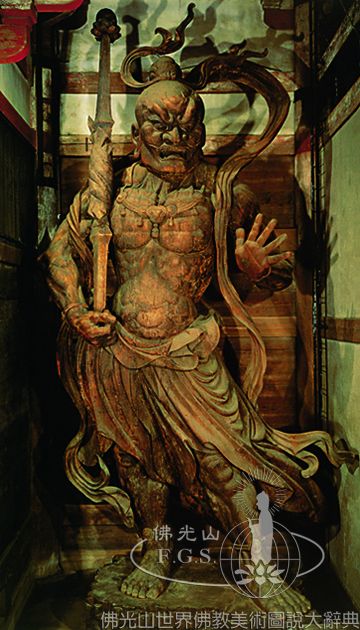 Todaiji Temple South Gate: Narayana and Guhyapada