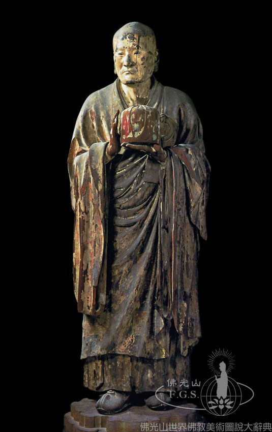 Kofukuji Temple North Octagonal Hall: Asanga and Vasubandhu