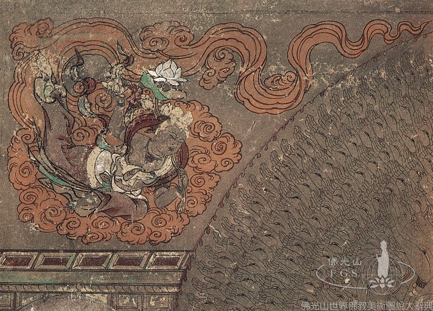 Mogao Cave 3: Apsaras
