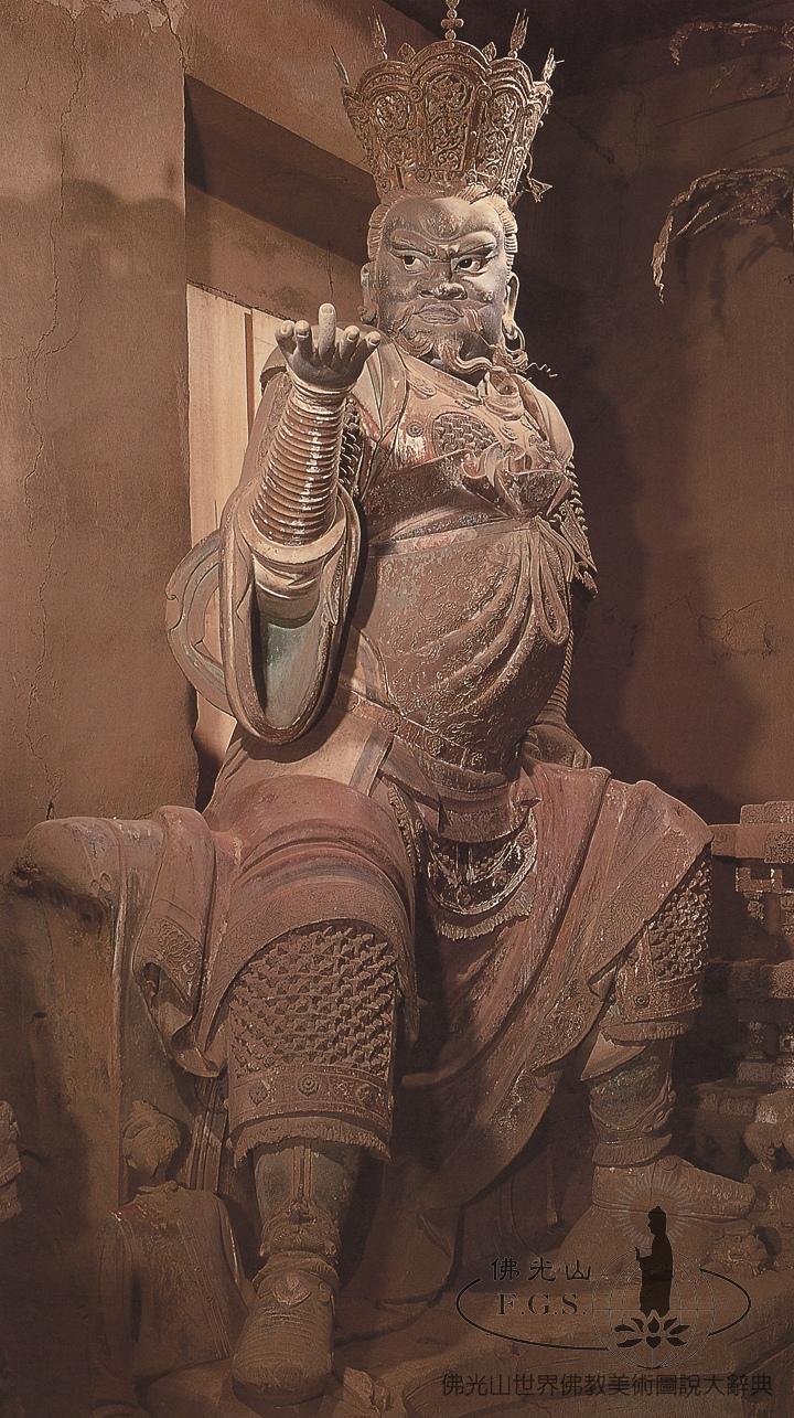 Shuanglin Temple Heavenly King Hall: Four Heavenly Kings