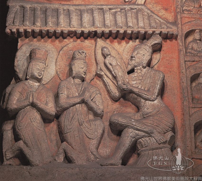 Yungang Grotto 6: Life of the Buddha