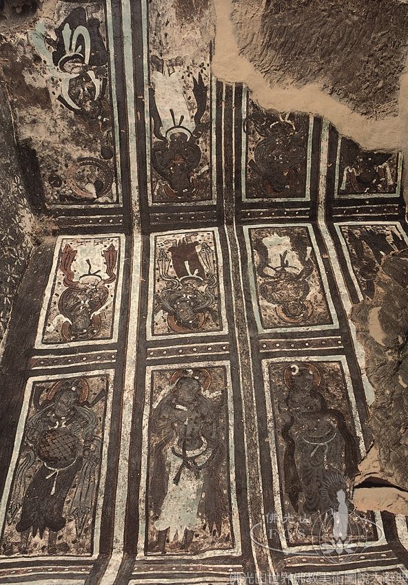 Kizil Cave 77: Heavenly Beings