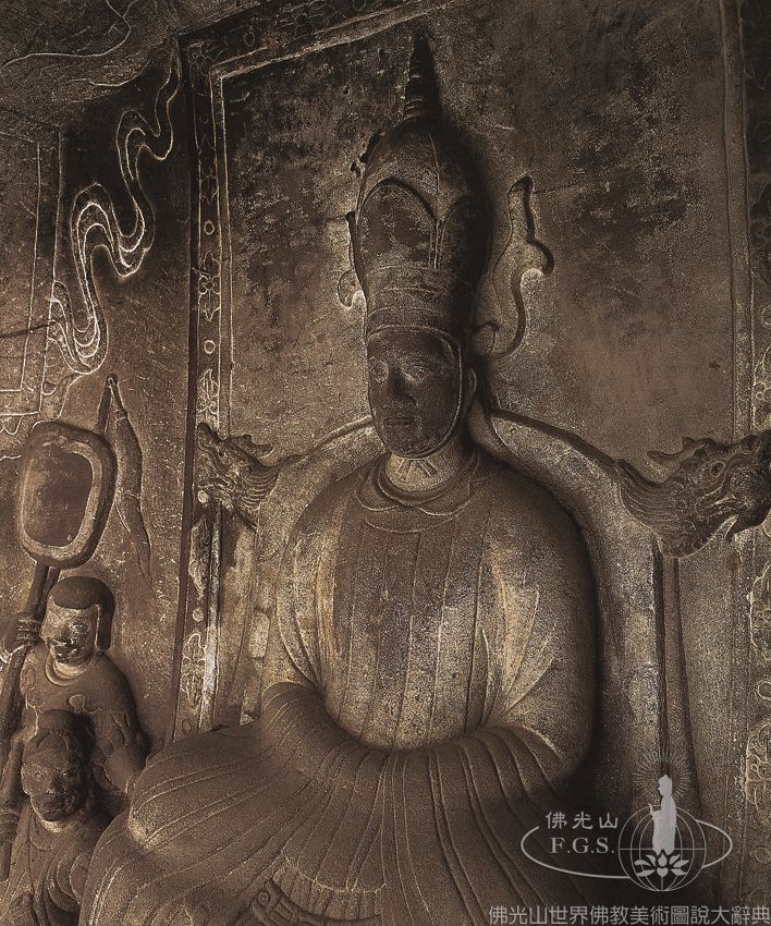 Shizhongshan Grottoes Niche 1: King Yimouxun of Nanzhao