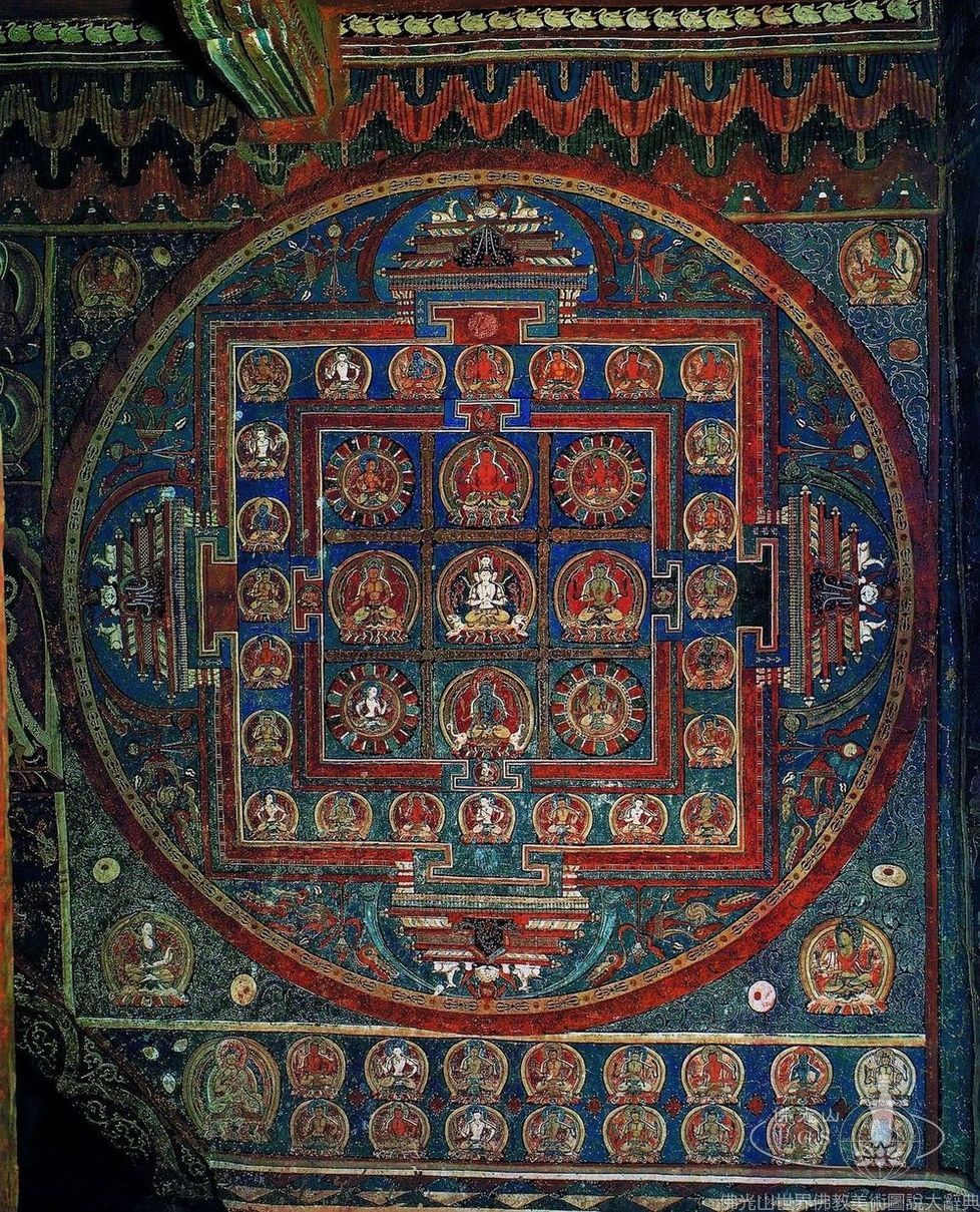 Alchi Monastery Three Story Hall: Diamond Realm Mandala
