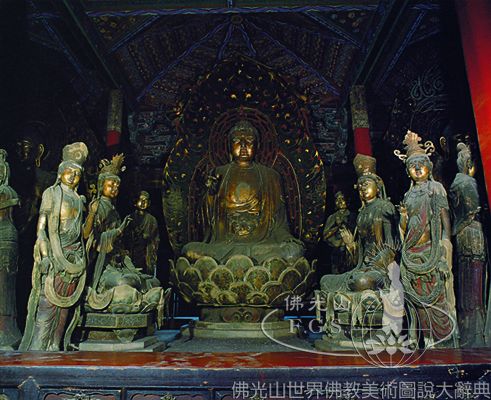 Huayan Lower Temple Bhagavad Sutra Hall Sculptures