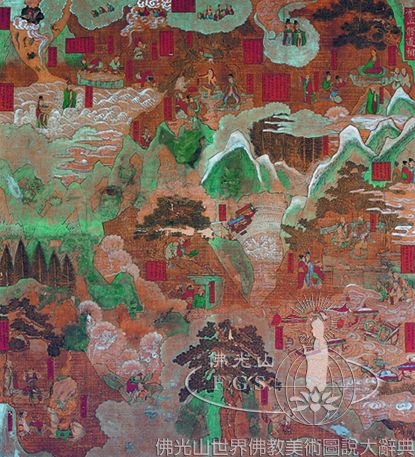 Ssanggyesa Temple Hall of Eight Pictures: Life of the Buddha - Eight Great Events