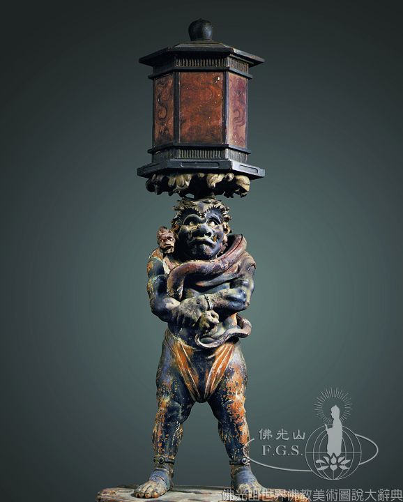 Kofukuji Temple: Demons Carrying Lamps