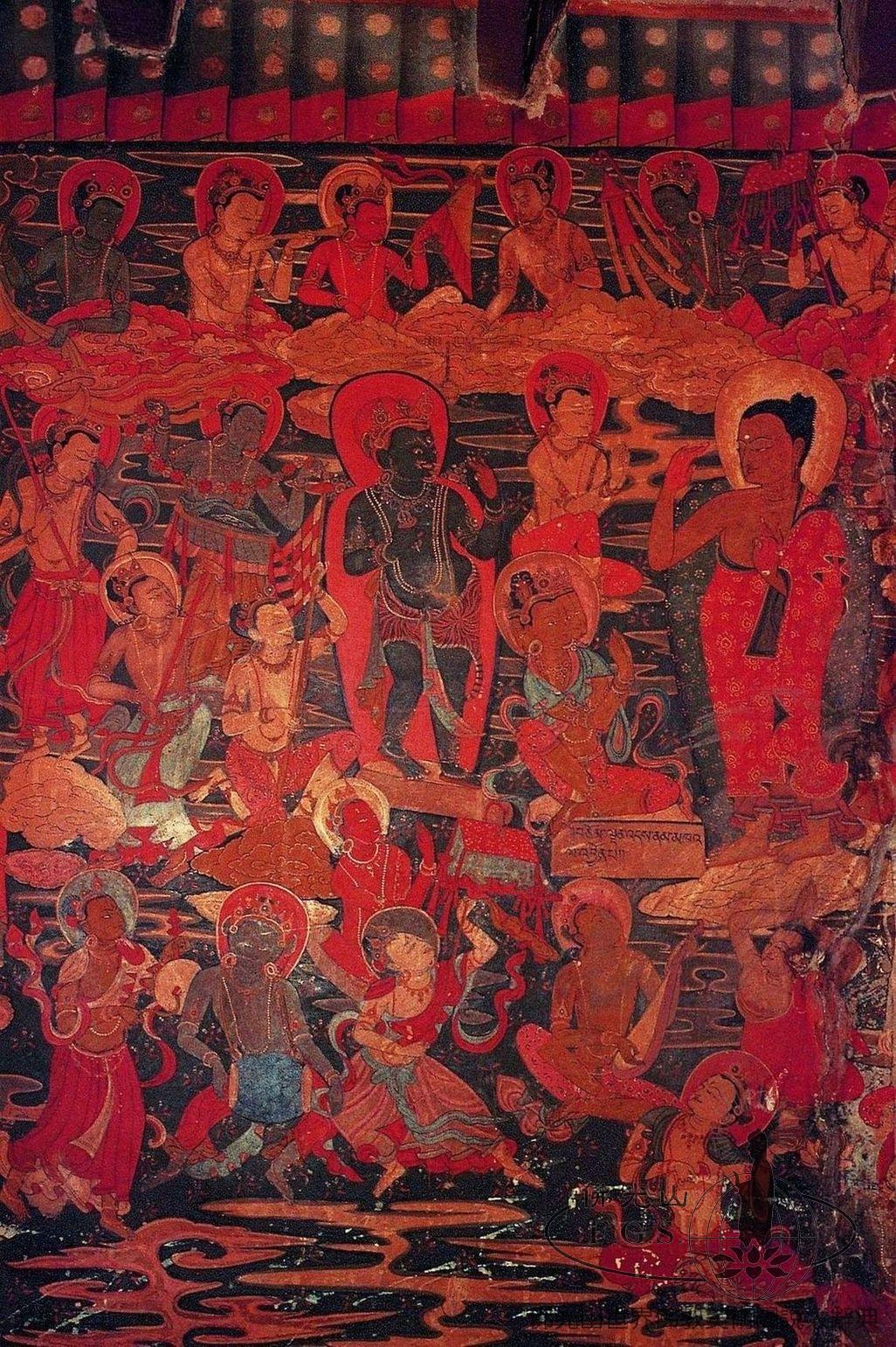 Shalu Monastery Central Hall Prajnaparamita Shrine: Sumagadha's Invitation