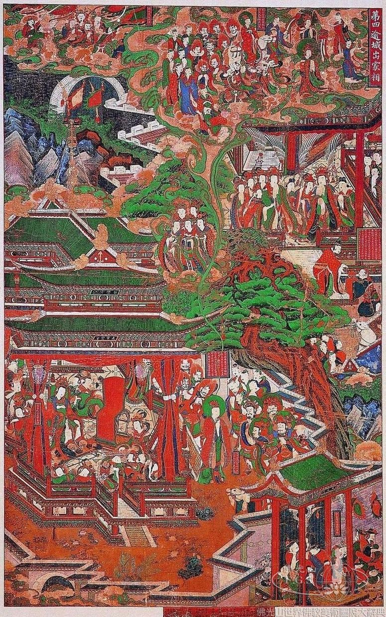 Tongdosa Temple Vulture Peak Hall: Life of the Buddha - Eight Great Events