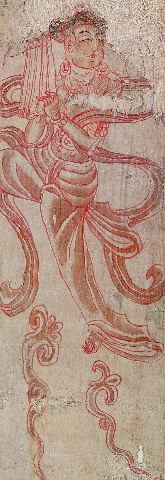 Mogao Cave 17: Apsara