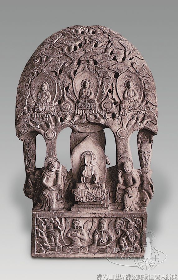 Maitreya Buddha and Attendants