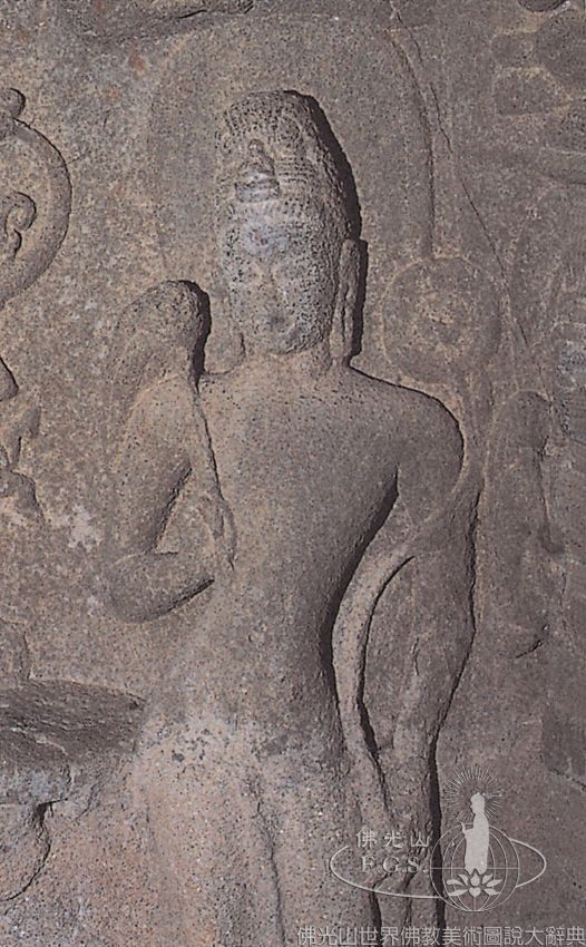 Nasik Cave 23: Maitreya and Avalokitesvara Bodhisattvas