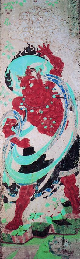 Mogao Cave 9: Warriors