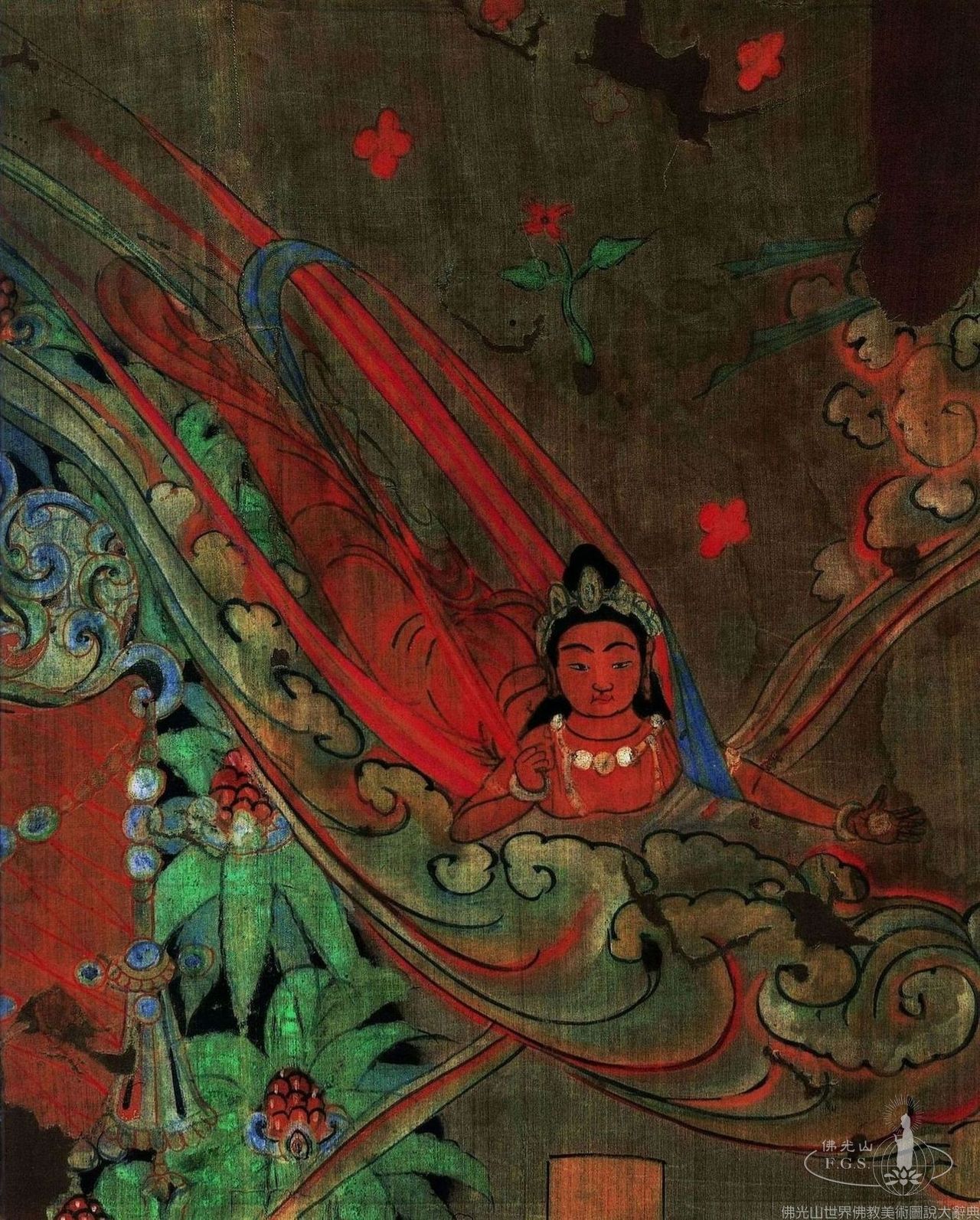 Mogao Cave 17: Buddha Teaching the Dharma