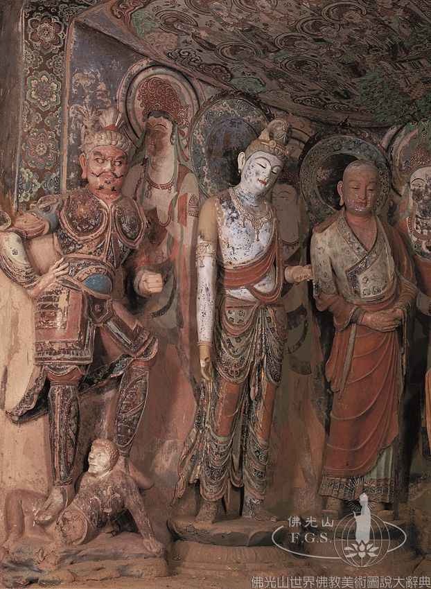 Mogao Cave 45: Niche Sculptures