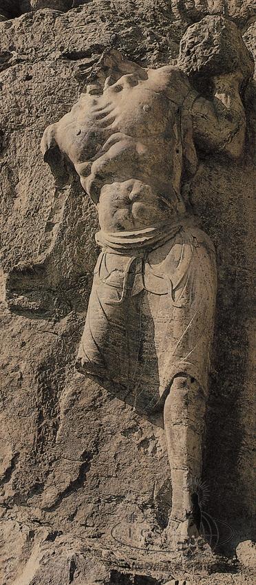 Longmen Grotto 1955: Warriors