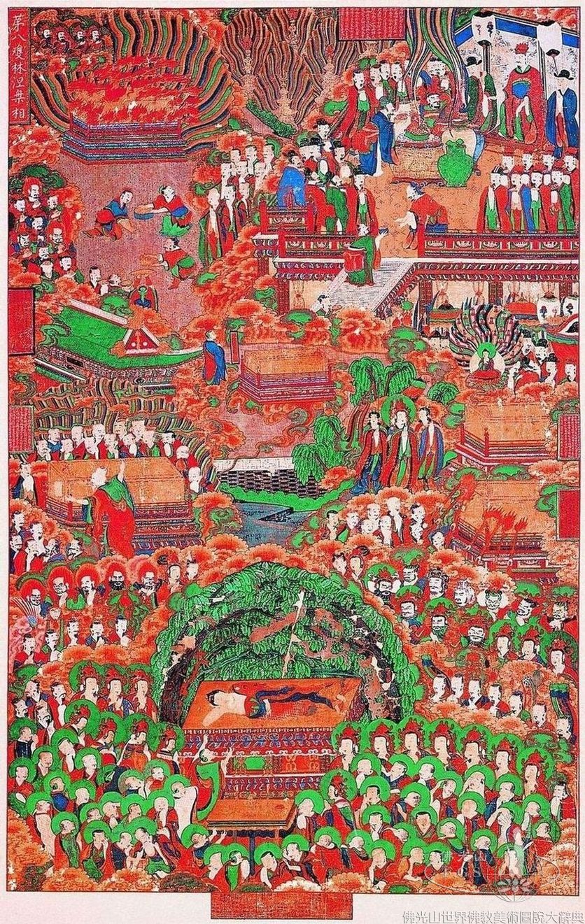 Tongdosa Temple Vulture Peak Hall: Life of the Buddha - Eight Great Events