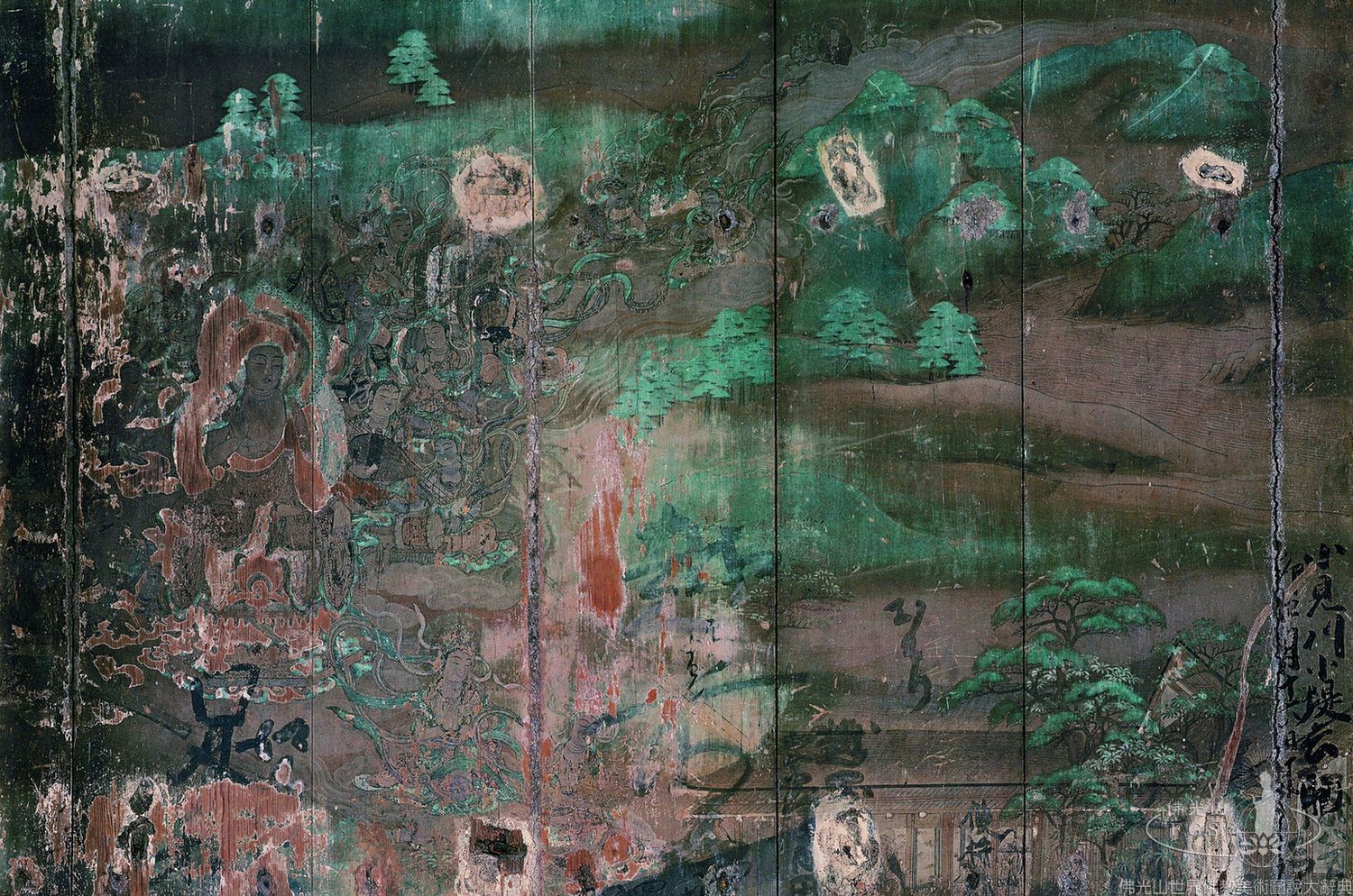 Byodoin Temple Phoenix Hall Murals