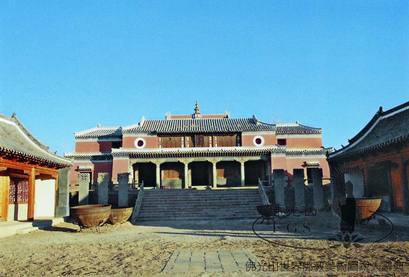 Hure Banner Three Major Temples