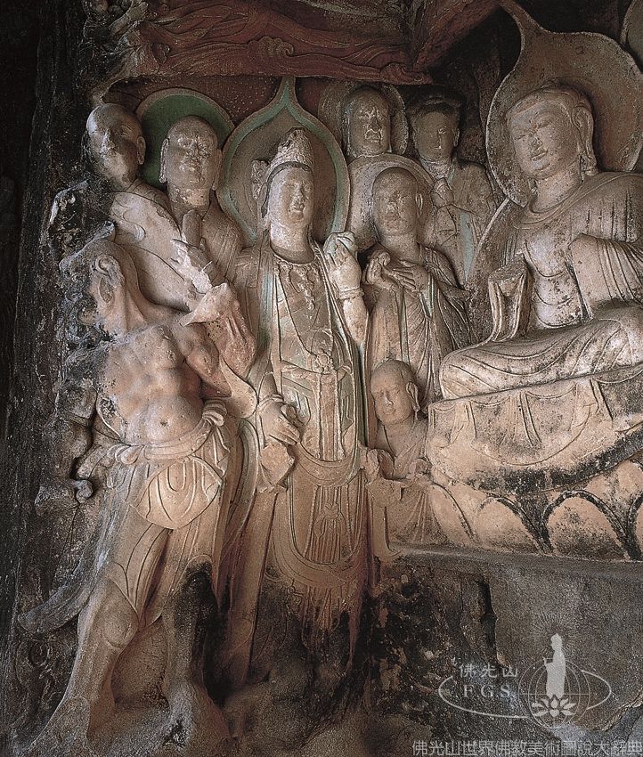 Bazhong Rock Carvings Shuining Temple Niche 3