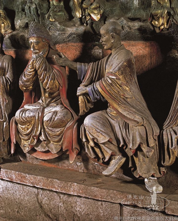 Guanyin Temple Avalokitesvara Hall: Five Hundred Arhats